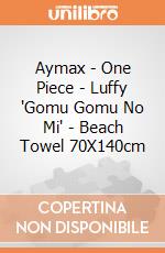 Aymax - One Piece - Luffy 'Gomu Gomu No Mi' - Beach Towel 70X140cm giochi