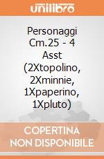 Personaggi Cm.25 - 4 Asst (2Xtopolino, 2Xminnie, 1Xpaperino, 1Xpluto) giochi