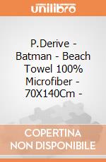 P.Derive - Batman - Beach Towel 100% Microfiber - 70X140Cm - gioco