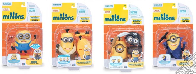 Minions - Action Figure Deluxe 10 Cm (un articolo senza possibilità di scelta) gioco di Mondo