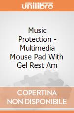 Music Protection - Multimedia Mouse Pad With Gel Rest Am gioco
