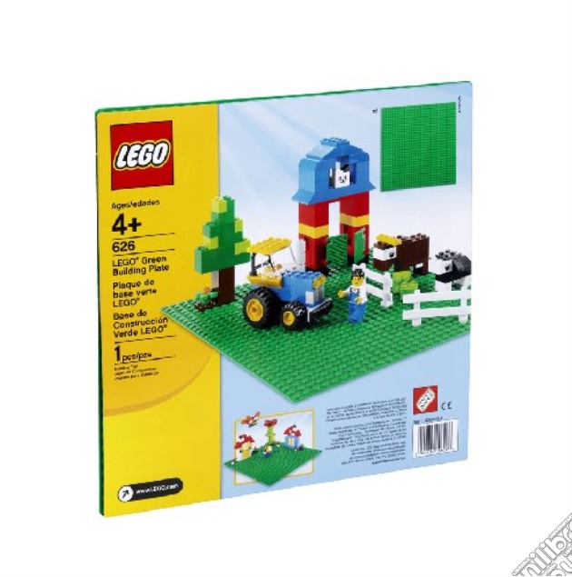 Lego - Mattoncini - Base Verde gioco