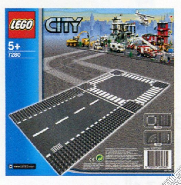 Lego - City - Rettilineo E Incrocio gioco