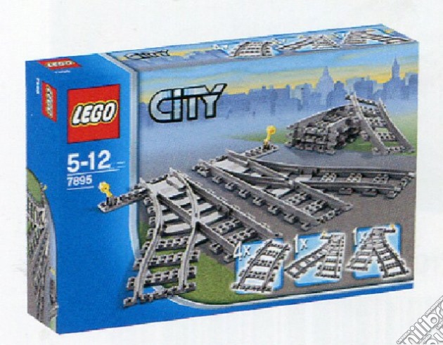 Lego - City - Treni - Scambi Per La Ferrovia gioco