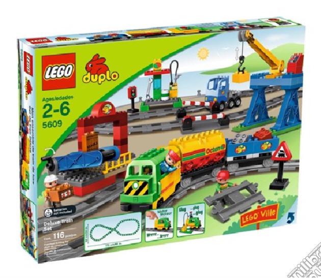 Lego - Duplo - Il Grande Treno Merci E Il Centro Di Smistamento gioco