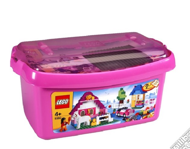 Lego - Mattoncini - Contenitore Rosa Grande gioco