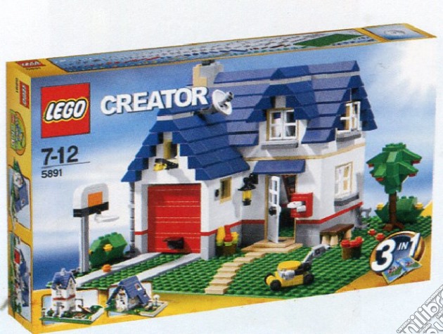Lego - Creator - Villetta E Giardino Fiorito gioco di Lego