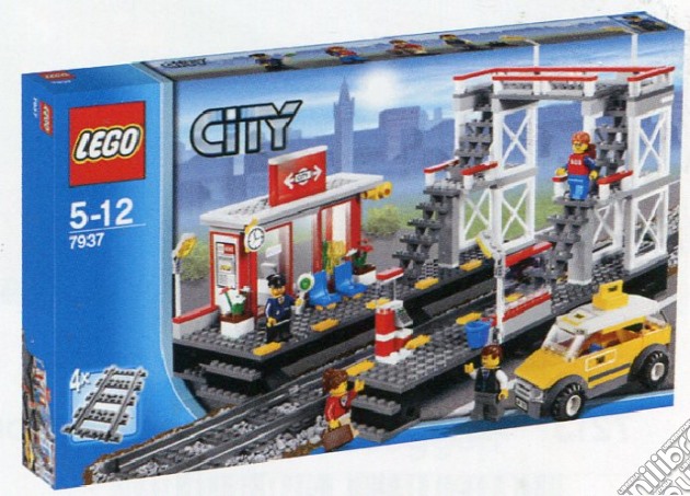 Lego - City - Treni - Stazione Ferroviaria gioco