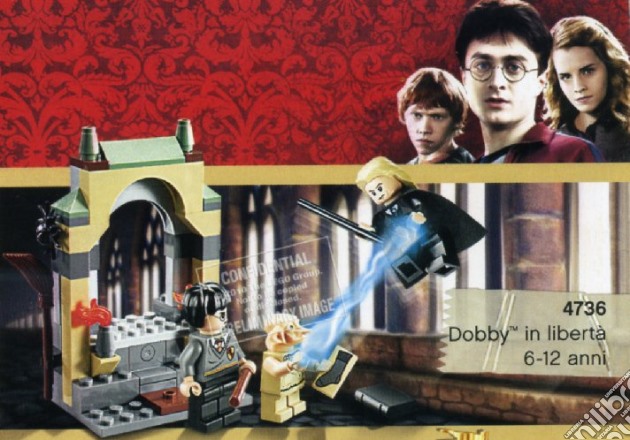 Lego - Harry Potter - Dobby In Liberta' gioco