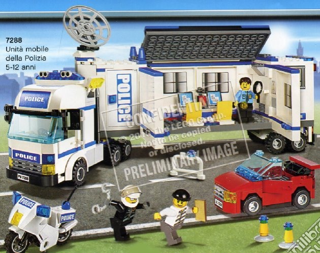 Lego - City - Polizia - Unita' Mobile Della Polizia gioco