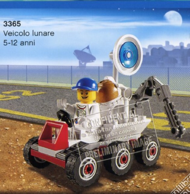 Lego - City - Space Port - Veicolo Lunare gioco