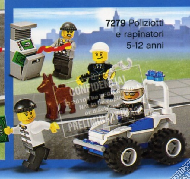 Lego - City - Polizia - Poliziotti E Rapinatori gioco