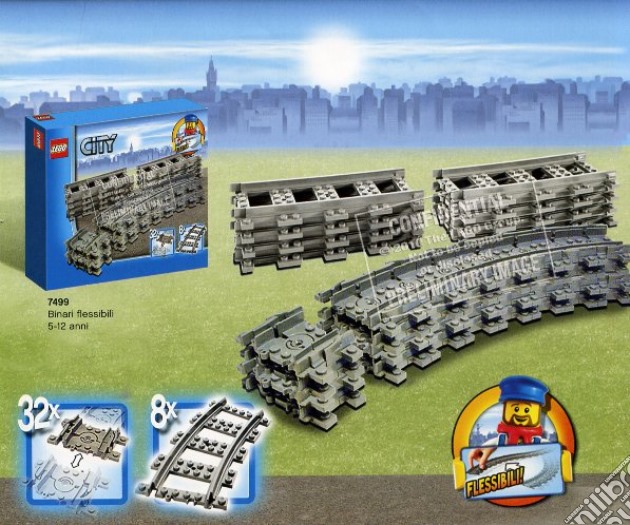 Lego - City - Binari Flessibili gioco