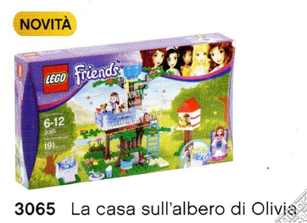 Lego - Friends - La Casa Sull'Albero Di Olivia gioco di Lego