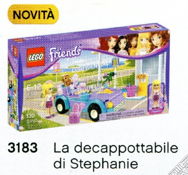 Lego - Friends - La Decappottabile Di Stephanie gioco di Lego