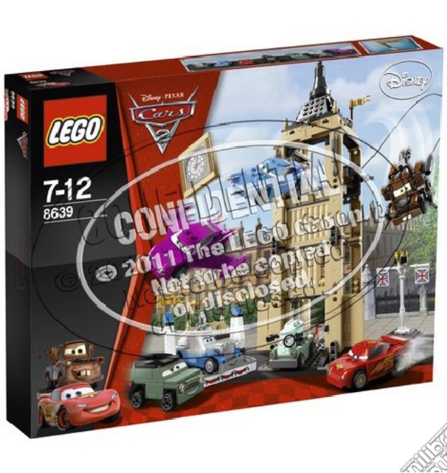 Lego - Cars 2 - L'Evasione Di Big Bentley gioco
