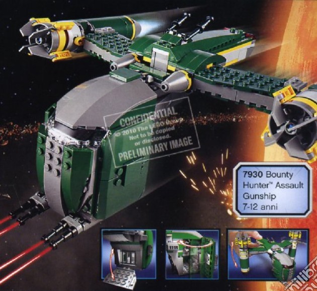 Lego - Star Wars - Bounty Hunter Assault Gunship gioco
