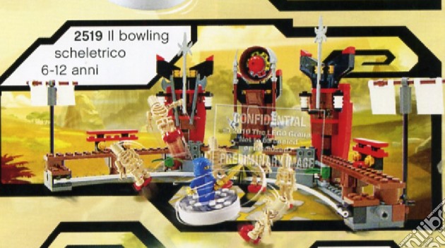 Lego - Ninjago - Il Bowling Scheletrico gioco