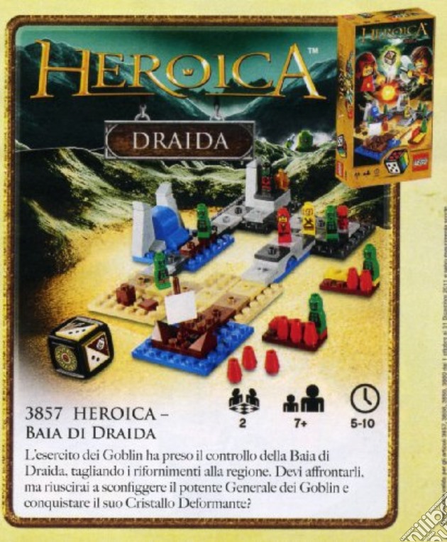 Lego - Games - Heroica - Baia Di Draida gioco