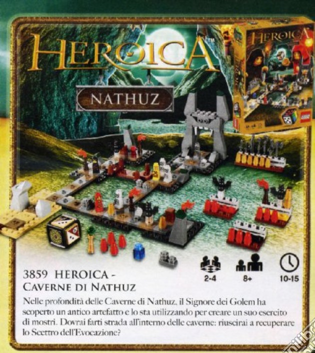 Lego - Games - Heroica - Caverne Di Nathuz gioco