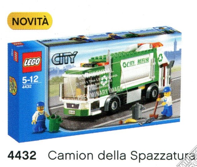 Lego - City - Veicoli - Camion Della Spazzatura gioco