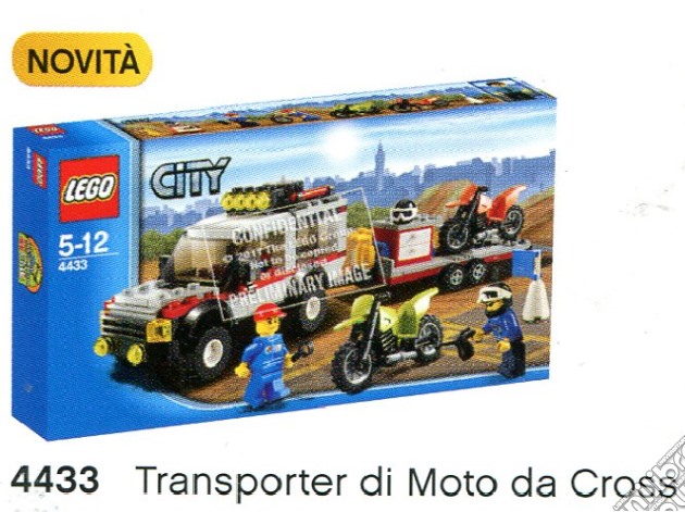 Lego - City - Veicoli - Transporter Di Moto Da Cross gioco
