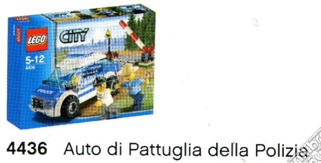 Lego - City - Auto Di Pattuglia Della Polizia gioco