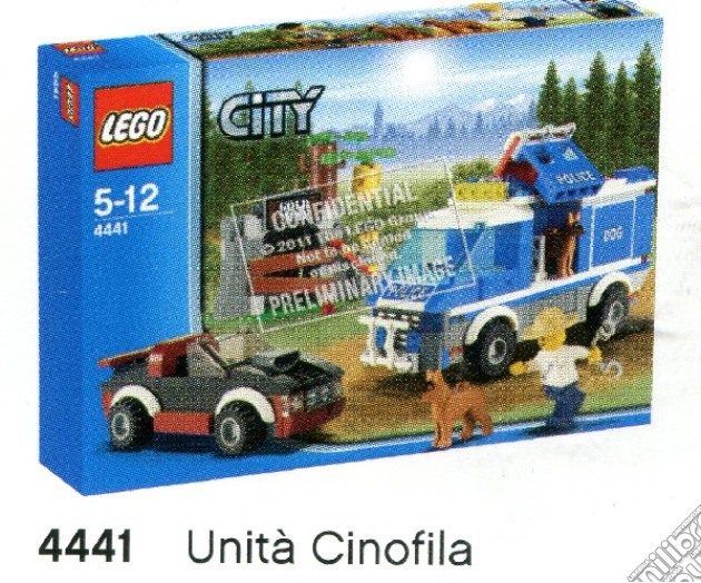 Lego - City - Unita' Cinofila gioco