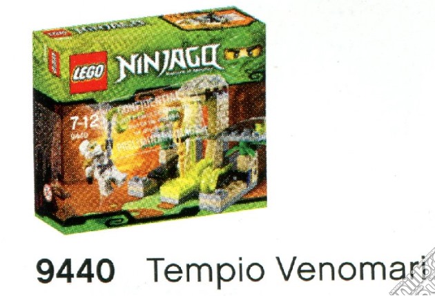 Lego - Ninjago - Tempio Venomari gioco