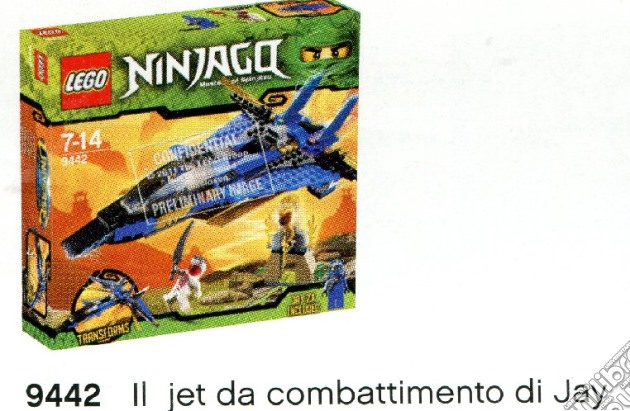 Lego - Ninjago - Il Jet Da Combattimento Di Jay gioco