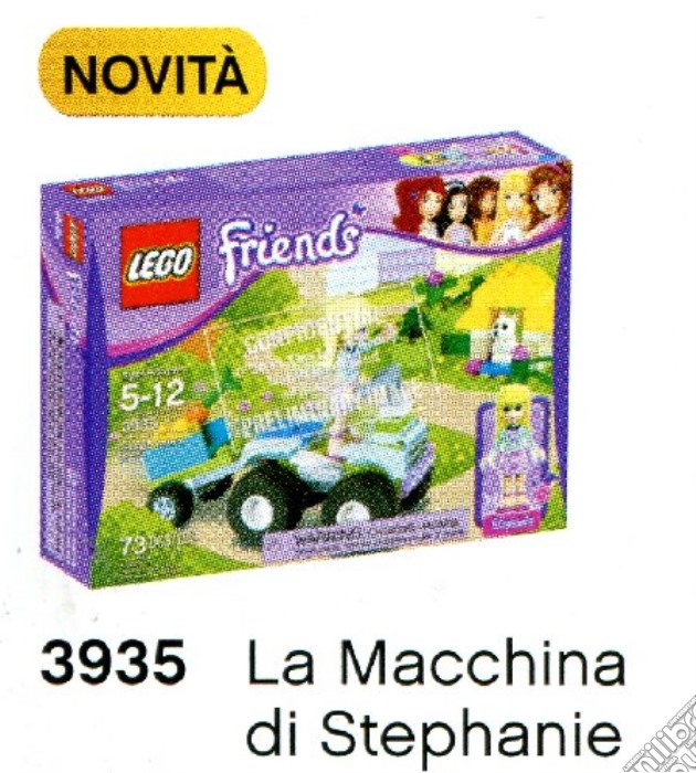 Lego - Friends - La Macchina Di Stephanie gioco