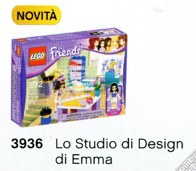 Lego - Friends - Lo Studio Di Design Di Emma gioco