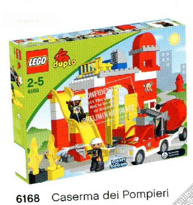 Lego - Duplo - Caserma Dei Pompieri gioco