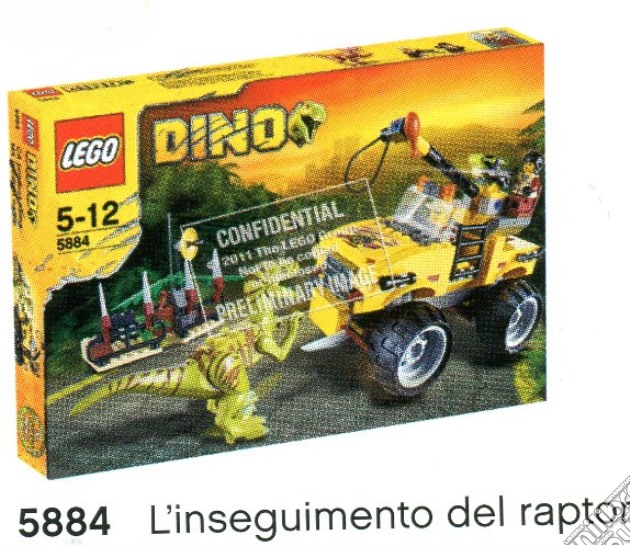 Lego - Dino - L'Inseguimento Del Raptor gioco
