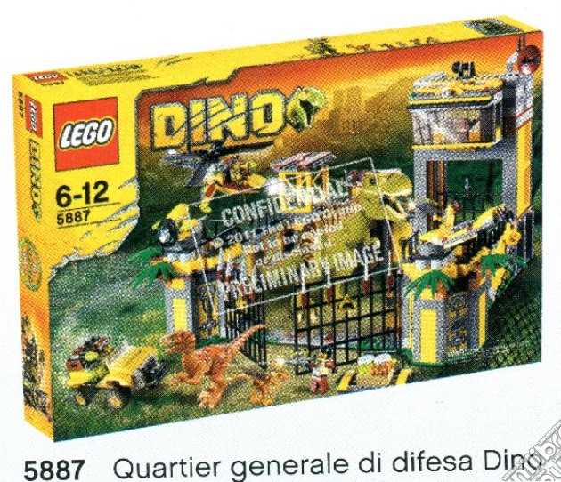 Lego - Dino - Quartier Generale Di Difesa Dino gioco