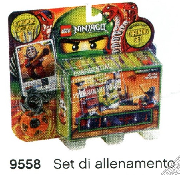 Lego - Ninjago - Set Di Allenamento gioco