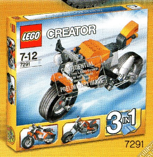 Lego - Creator - Moto Street Rebel gioco di Lego