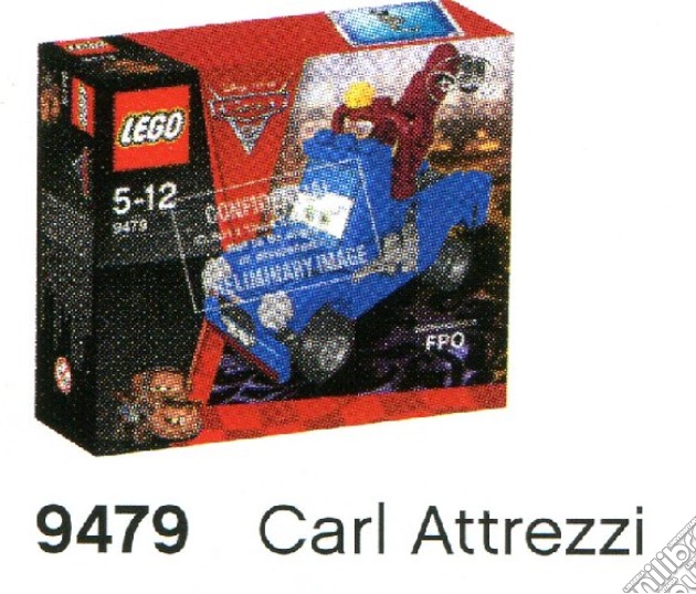 Lego - Cars 2 - Carl Attrezzi gioco