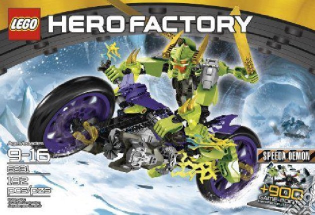Lego - Hero Factory - Speeda Demon gioco