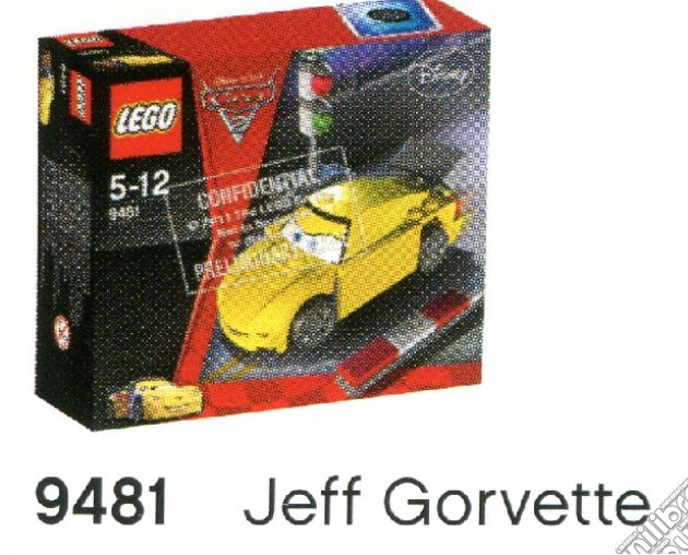 Lego - Cars 2 - Jeff Gorvette gioco