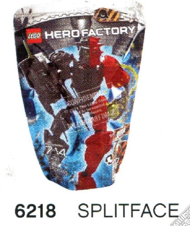 Lego - Hero Factory - Splitface gioco