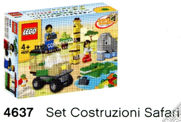 Lego - Mattoncini - Set Costruzioni Safari gioco