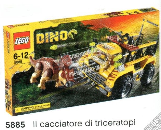 Lego - Dino - Il Cacciatore Di Triceratopi gioco