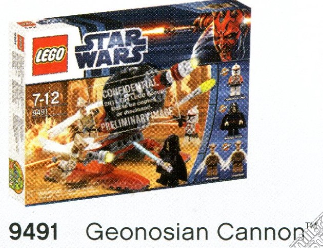 Lego - Star Wars - Geonosian Cannon gioco
