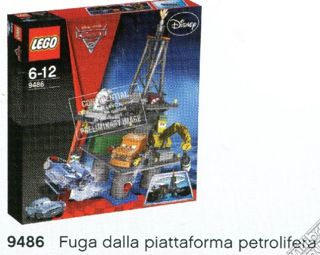 Lego - Cars 2 - Fuga Dalla Piattaforma Petrolifera gioco
