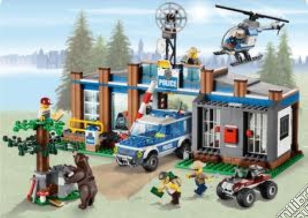 Lego - City - Stazione Polizia Forestale gioco