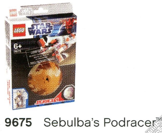Lego - Star Wars - Sebulba's Podracer & Tatooine gioco