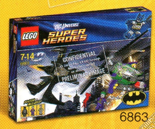 Lego - Super Heroes - Bat-Aereo Sopra Gotham City gioco