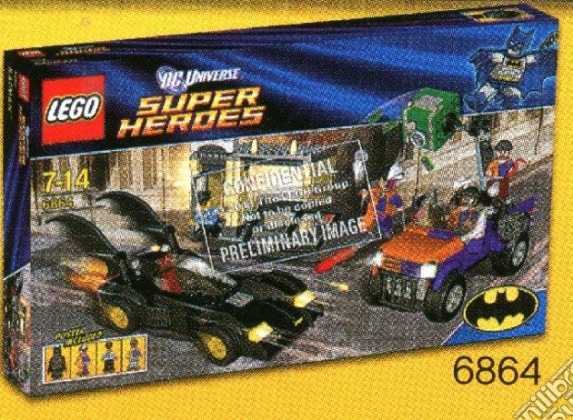 Lego - Super Heroes - Bat-Mobile All'Inseguimento Di Duefacce gioco