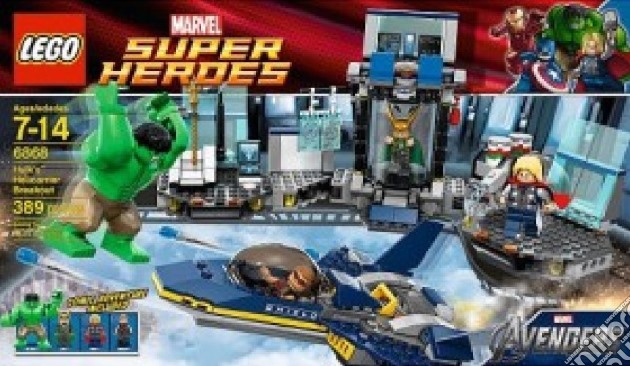 Lego - Super Heroes - Hulk'S Helicarrier Breakout gioco